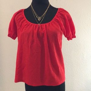 Madewell texture & thread  top